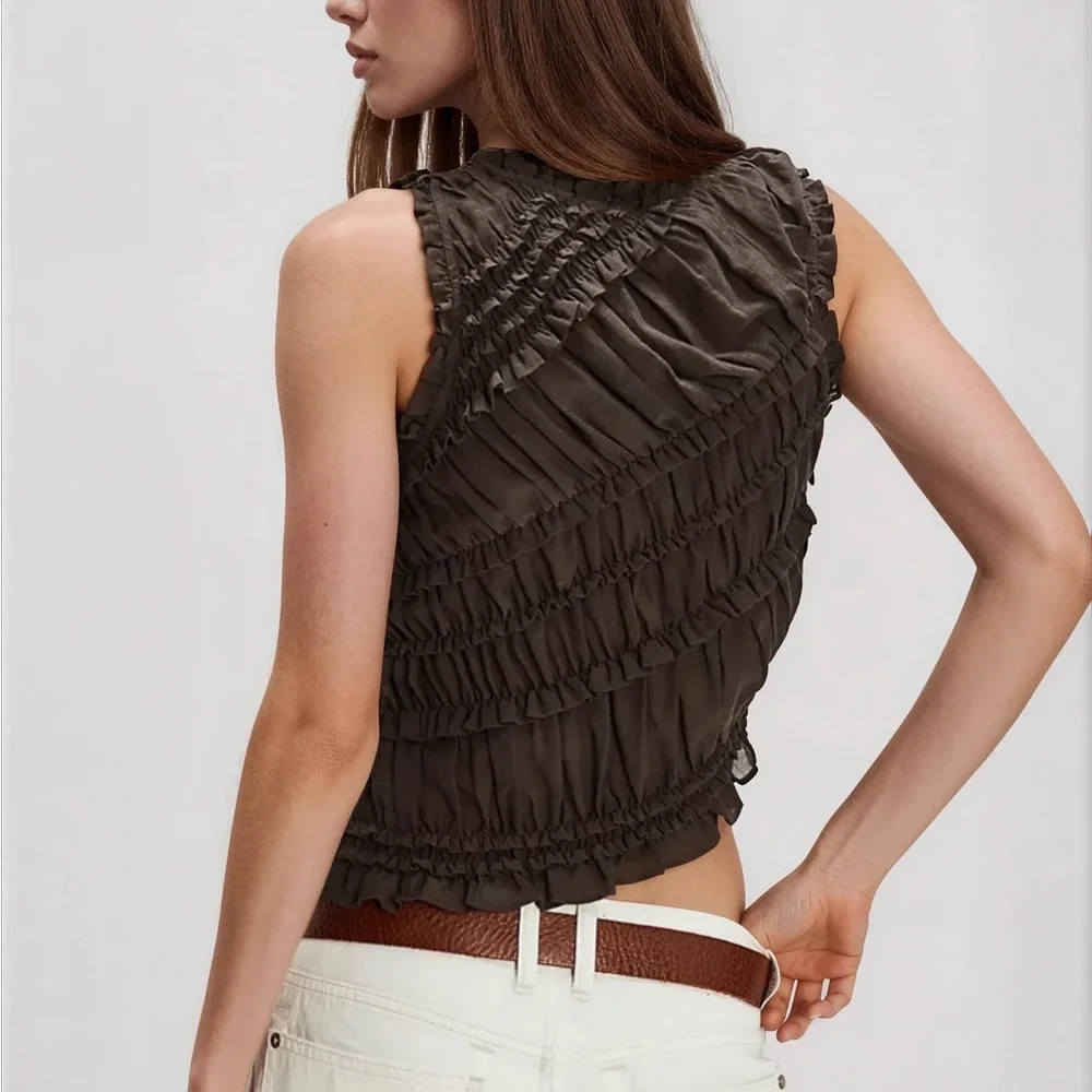 Free People Sands Smocked Top - Picture 5 of 5